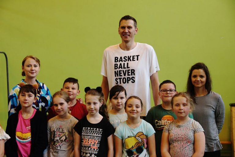 Spotkanie z zawodnikiem NBA